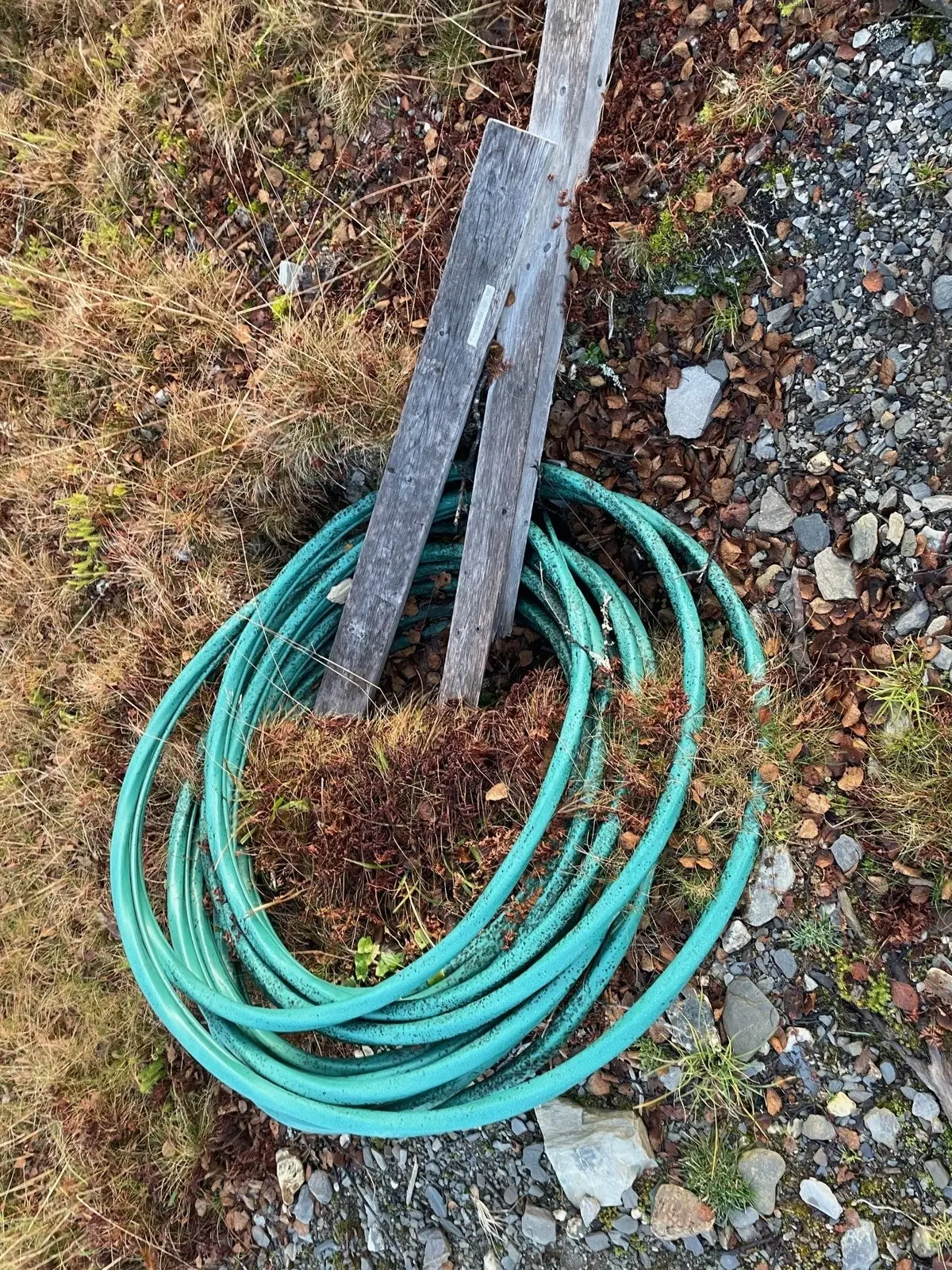 Strøm klar. Klar for tilkobling av vann og avløp