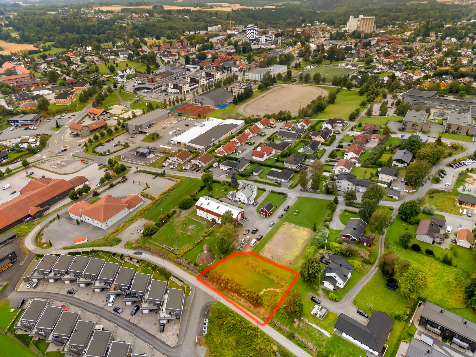 Oversiktsbilde av området