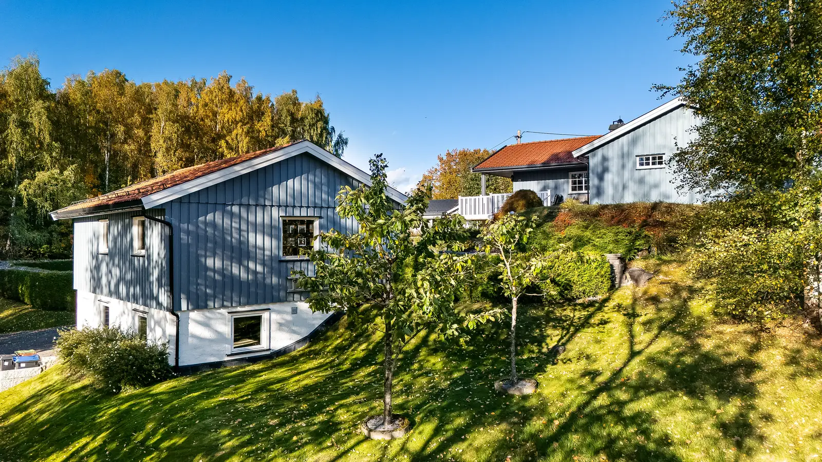 Koselig gressplen for lek og moro